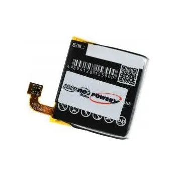 Baterie pro mobilní telefon Baterie Smartwatch, Smart-Armbanduhr Motorola Moto 360 2. generace (ab 2015) 3,8V 250mAh