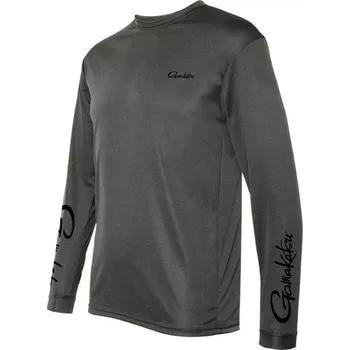 Rybářské oblečení GAMAKATSU Košile Gamakatsu Performance LS s UV ochranou šedá L 7251-200