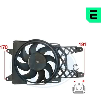 Autodíl Větrák, chlazení motoru ERA 352000