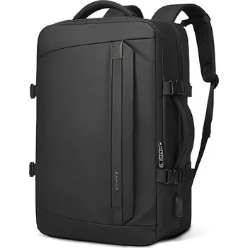 Městský batoh Bange cestovní batoh na notebook s USB Guntram Černý 30L Bange 97k-cube