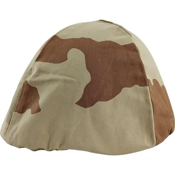 ARMÁDNÍ ORIGINÁL FRANCIE Potah na bojovou helmu pouštní Desert CCE Daguet F1 M78 Francie originál