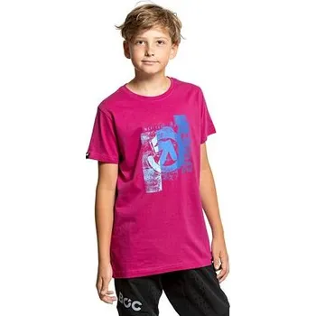 Chlapecké tričko Meatfly dětské tričko Artee Magenta | Růžová | Velikost 134 | 100% bavlna
