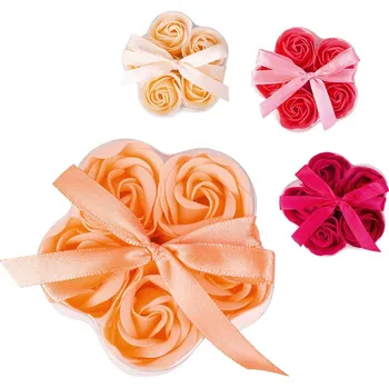 Mýdlo Salsa Mýdlové květy růže v krabičce 5x 3 g mix barev