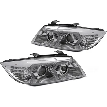 Přední světlomet TUNING-TEC Přední světla BMW E90/E91 05-08 LED chrom