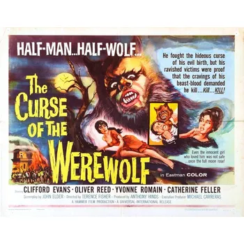 Plakát Plakát, Obraz - Curse Of Werewolf 02