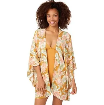 Dámské plavky Rip curl dámské kimono Always Summer Kimono Gold | Žlutá | Velikost XS