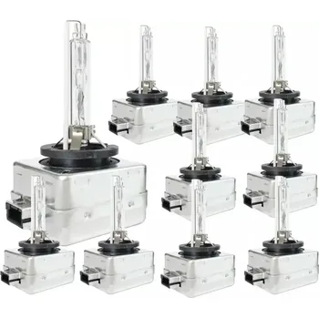 Autožárovka Sada 10ks D1S 6000K náhradní xenonová výbojka k originálním světlometům (UŠETŘÍTE! Výhodné balení xenonových výbojek)