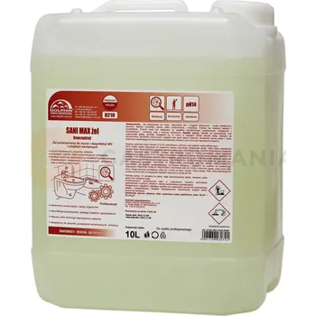 Dezinfekce Gel na čištění a dezinfekci toalet a sanitárních zařízení 10 l | DOLPHIN, SANI MAX