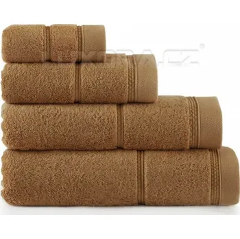 Utěrka Ručníky a osušky KING hnědé - 30 x 50 cm