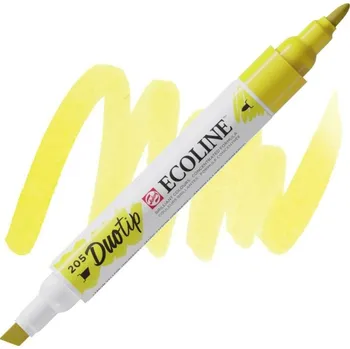 ROYAL TALENS Akvarelový ECOLINE Duo Tip, 205 Lemon Yellow