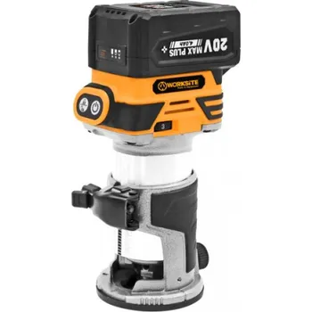 Elektrické nířadí Worksite CR326 - Aku horní frézka Brushless 20V - Kombi MAX plus + Sada šroubováků - sada 5ks v hodnotě 159,-