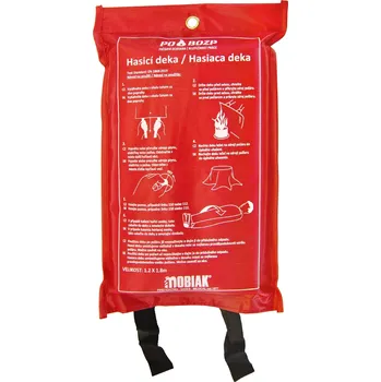 Hasicí přístroj MOBIAK Hasicí deka / rouška, rozměry 120x180 cm