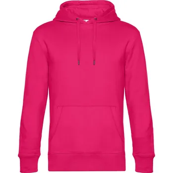 Pánská mikina B&C Pánská mikina s kapucí King Hooded Barva: Růžová, Velikost: XS