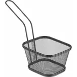 Košík na smažené pokrmy černý – 130 x 115 mm | Hendi 425695