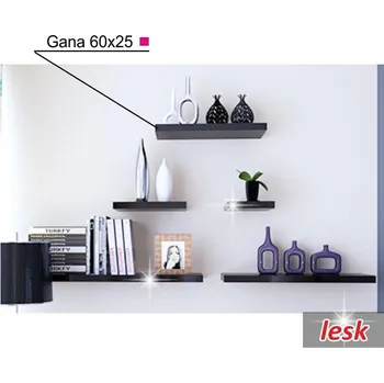 police Nástěnná polička GANA 60x25 Tempo Kondela