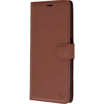 Pouzdro na mobilní telefon Pouzdro Xiaomi 13T / 13T Pro, Techsuit Leather Folio, hnědé