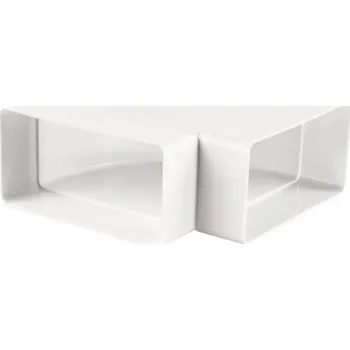 Domácí ventilátor Koleno 90° VENTS 8281 horizontální 60x204mm PVC 1008186