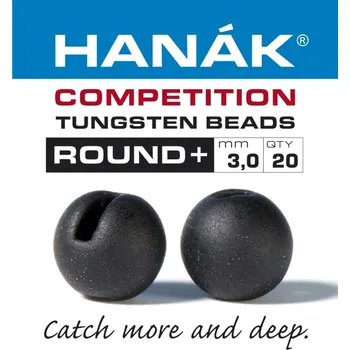 Hanák Competition Hanák Tungstenové Hlavičky Round Matně Černé Průměr: 2,5mm