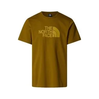 The North Face EASY TEE S/S Men MOSS GREEN/AMBER GREEN hnědá XXL