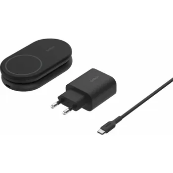 Belkin BOOST Charge magneti. 15W 2in1 +output/USB-C bl.WIZ028vfBK