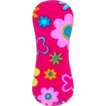 látková plena Ella´s House Bum booster flees Pink daisy - vkládací plena