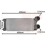 chladič turba VAN WEZEL 09014705