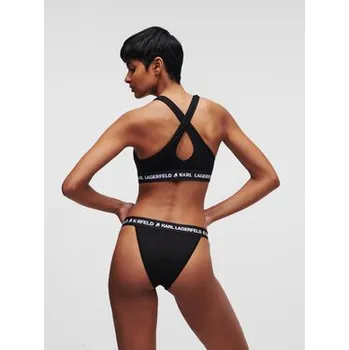 Kalhotky KARL LAGERFELD Brazilské kalhotky Logo 225W2127 Černá XS