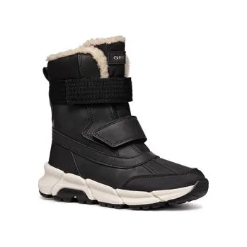 Dívčí sněhule Geox Sněhule J Flexyper Plus Boy J46LCF 0MEFU C9999 M Černá 31