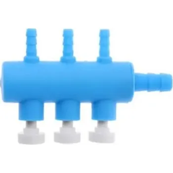 Kompresor do akvária Plastový vzduchový ventil do akvária | akvarijní součástka | 2-6 cest - 3 způsoby