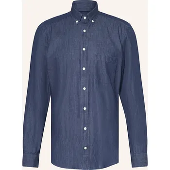 Pánská košile Strokesman's Pánská Košile Regular Fit V Džínovém Vzhledu,...