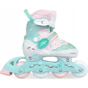 Kolečkové brusle Raven Mireia LED EU 30-33 + DÁREK