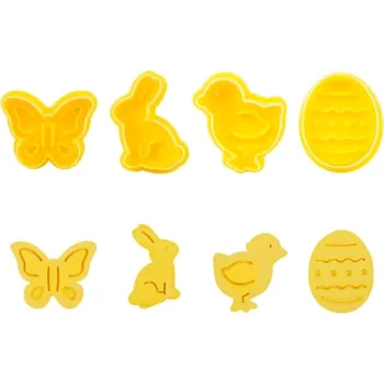 Velikonoční dekorace upečme si sami Velikonoční vykrajovátka - 4 ks