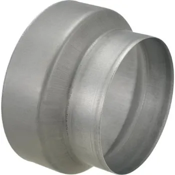 Vzduchotechnické potrubí Přechod osový Průměr D / průměr d: 125/80
