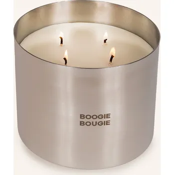 Svíčka Boogie Bougie Vonná Svíčka Siberian Fire Wood, stříbrná /...