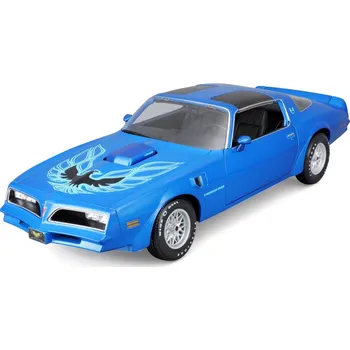 Hračka Maisto - 1978 Pontiac Firebird Trans AM, metal modrý, 1:18