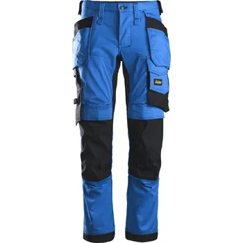 montérky Pracovní kalhoty AllroundWork Stretch s PK modré vel. 54