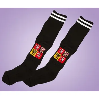 Ponožky ČR černé Velikost: 128 cm (4-6 let)