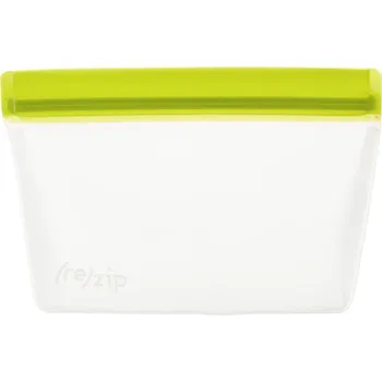 Sáček na potraviny (Re)zip Stand up sáček - 1ks (0,5l) varianta: BA338-2CGRN