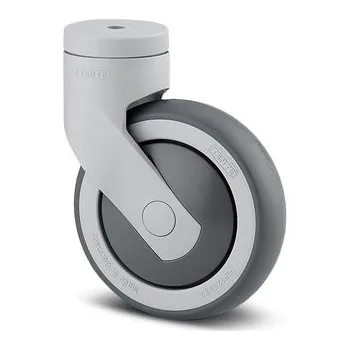 Pojezdové kolečko Levina TENTE Kolečko přístrojové - plastové 100mm, otočné, otvor pro čep, 5370PJP100P30-13