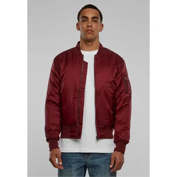 Dámský bomber Pánská bunda Urban Classics Bomber Urban Classics tmavě červená 1755609