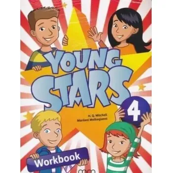 Anglický jazyk Young Stars 4 WB + QR - H.Q. Mitchell - Marileni Malkogianni