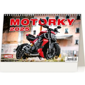 Kalendář Helma365 Stolní kalendář Motorky 2025