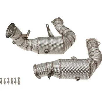 Auto-moto Downpipe Porsche Macan S Turbo 14+ Heat Shield