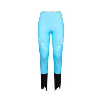 Dámské kalhoty La Sportiva STRATOS VI RACING PANT Women Malibu Blue/Hibiscus modrá S