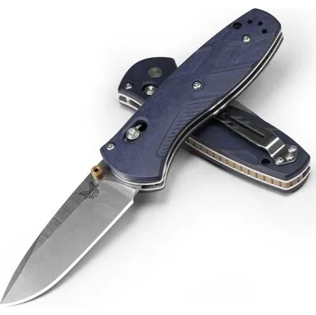 kapesní nůž Benchmade Mini Barrage Blue Canyon Richlite