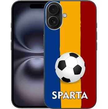Pouzdro na mobilní telefon Gelový kryt mmCase na iPhone 16 Plus - fotbal 1