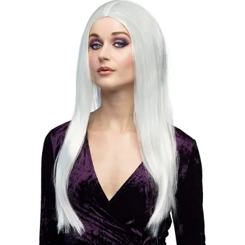 Karnevalová paruka Paruka bílá dlouhá