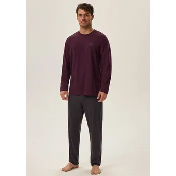 Pánské pyžamo Pánské pyžamo Henderson 41921 XL Bordó
