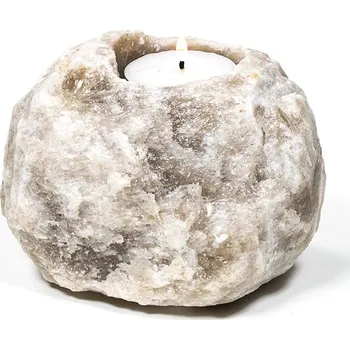 Svícen Mani Bhadra Šedý stojan na svíčku