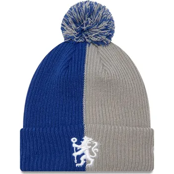 Módní doplněk New Era Čepice CHELSEA FC Block Blue Bobble